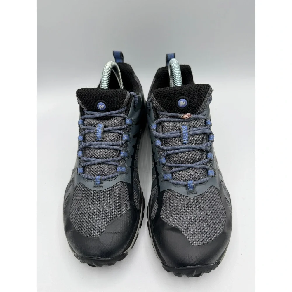 Merrell Siren Edge Q2 Womens Grey Blue Hiking Trail Shoes J41316 Size 8